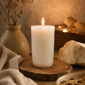 Vela Blanca Ritualizada. Luz, Claridad y Paz Mental